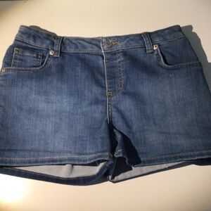 Dark Blue Denim Short